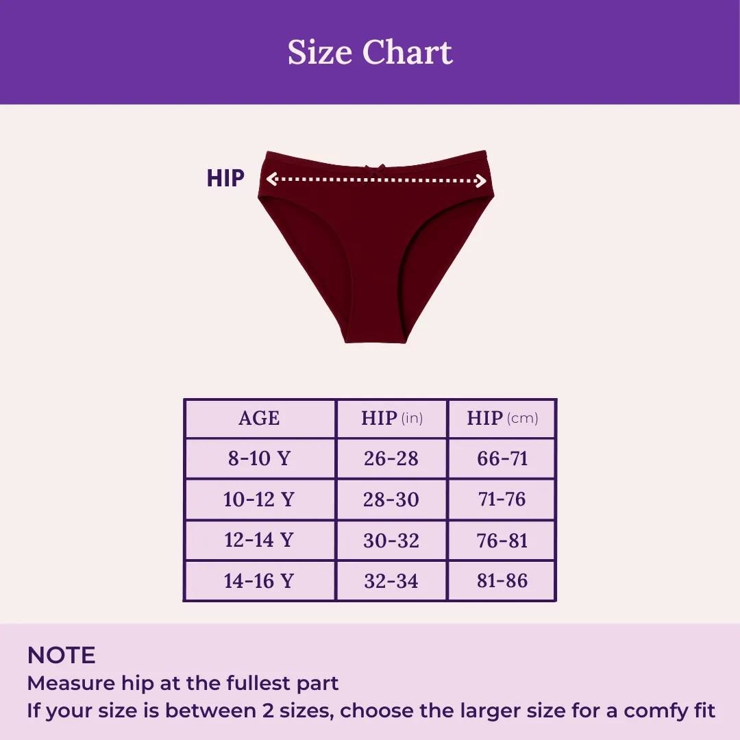 BrZee Bikini For Girls | Lightweight Cotton-Elastane Fabric | Super Stretchy For Comfort | No Visible Panty Lines | Pack Of 3 - Image 4