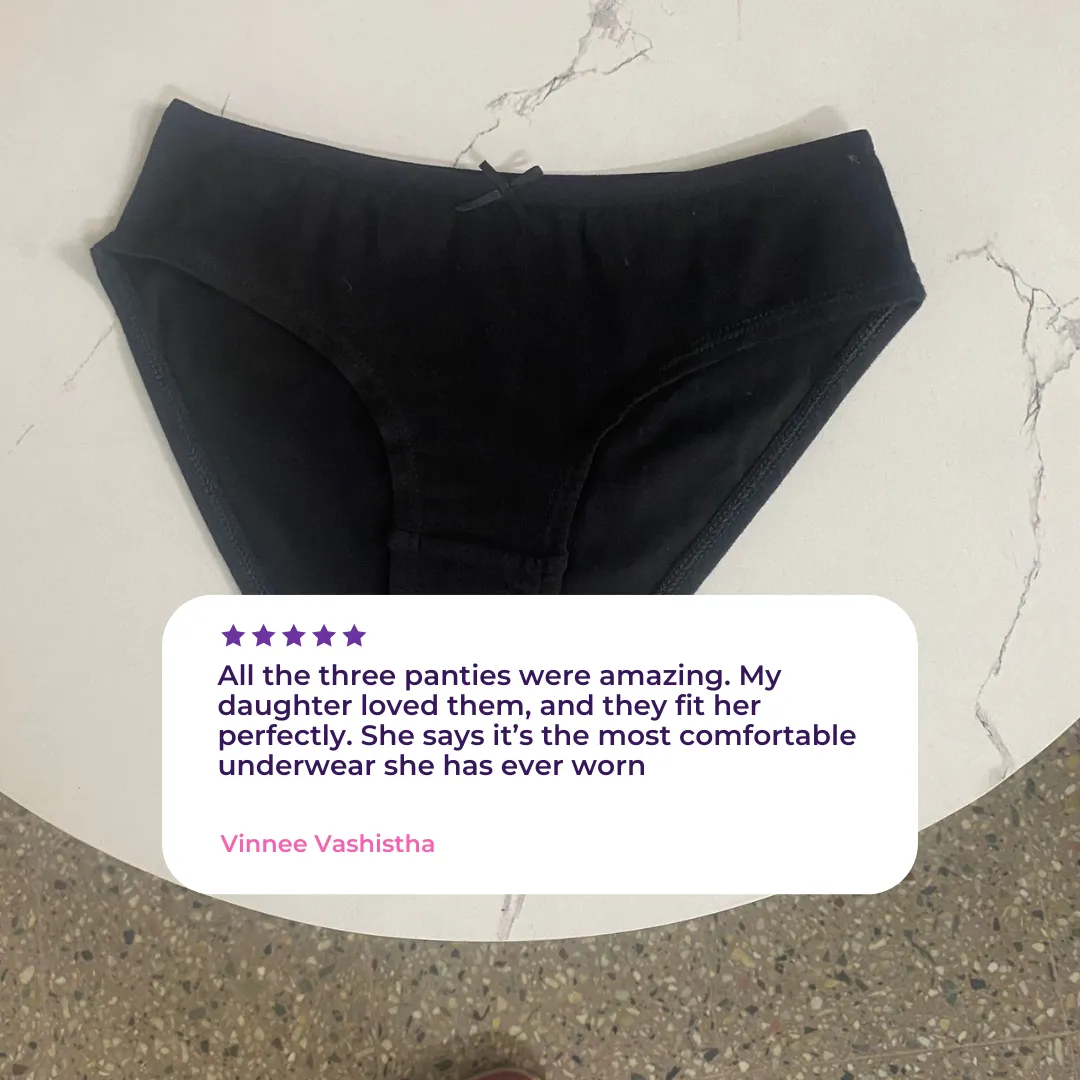 BrZee Bikinis | Lightweight Cotton-Elastane Fabric | Super Stretchy For Comfort | No Visible Panty Lines | Pack Of 6 - Image 8