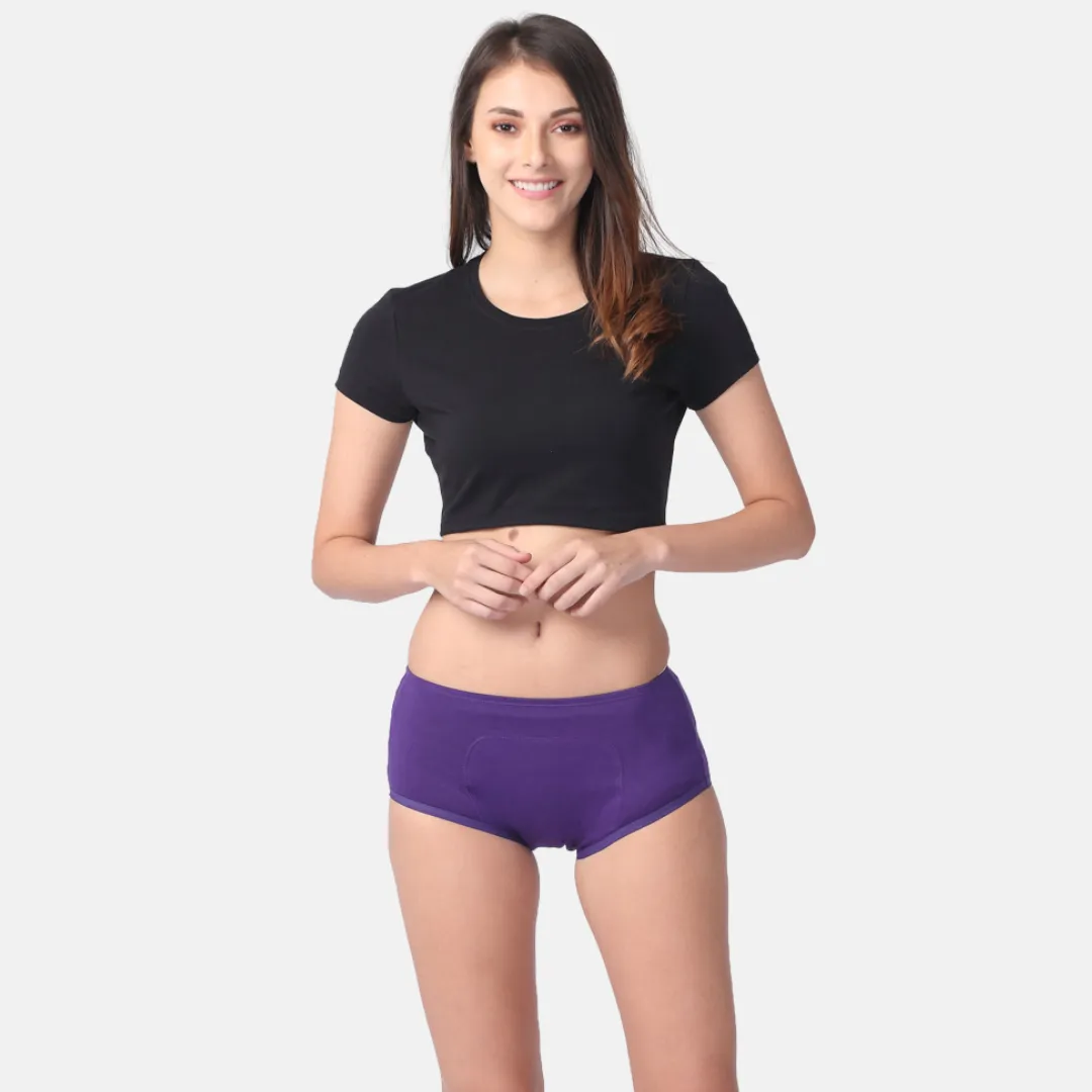 Reusable Period Panties For Heavy Flow | Boxer Fit | Prevents Front, Back & Inner Thigh Stains - Image 13