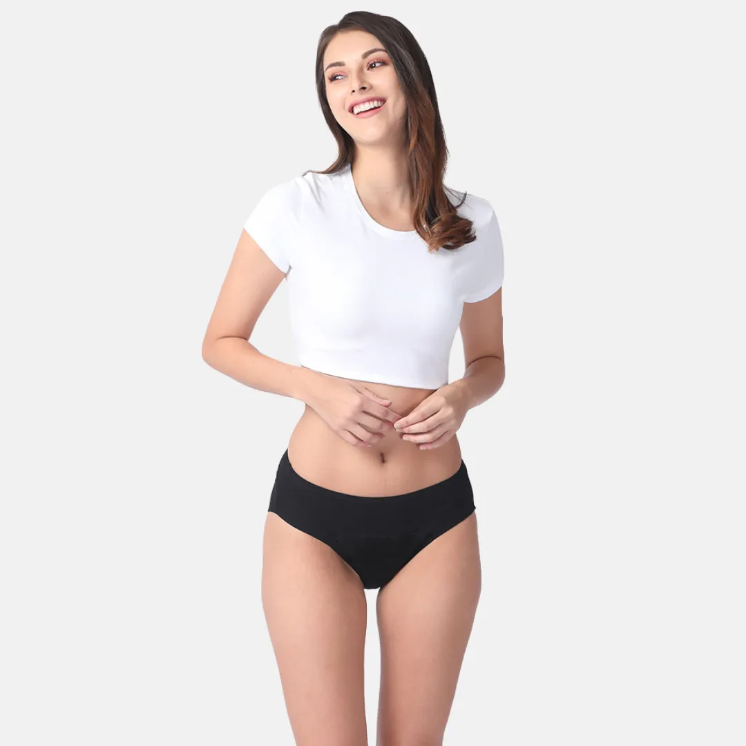 Period Panties For Stain Free Period | Hipster Fit | Leakproof | Use with Pad For Hygiene | Prevents Front & Back Stains - Image 12