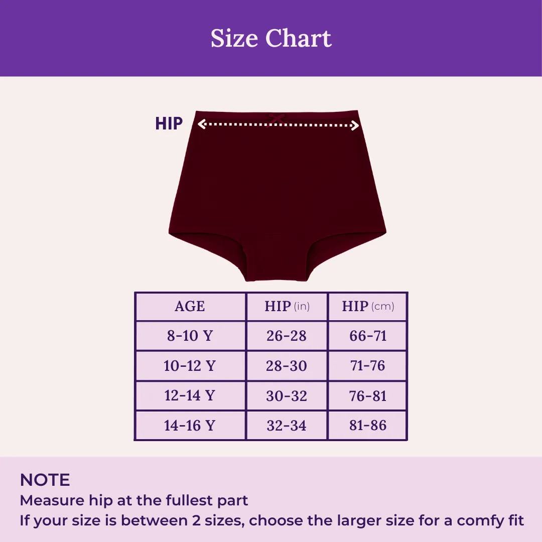 BrZee Boyshorts For Girls | Lightweight Cotton-Elastane Fabric | Super Stretchy For Comfort | No Visible Panty Lines | Pack Of 6 - Image 4