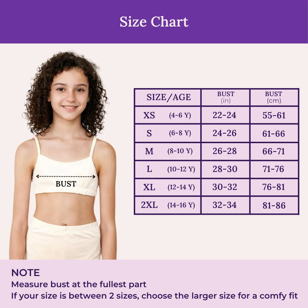 Bra For Teen | Comfy Bras For Teen Online | Wireless | Pack Of 2 - Image 3