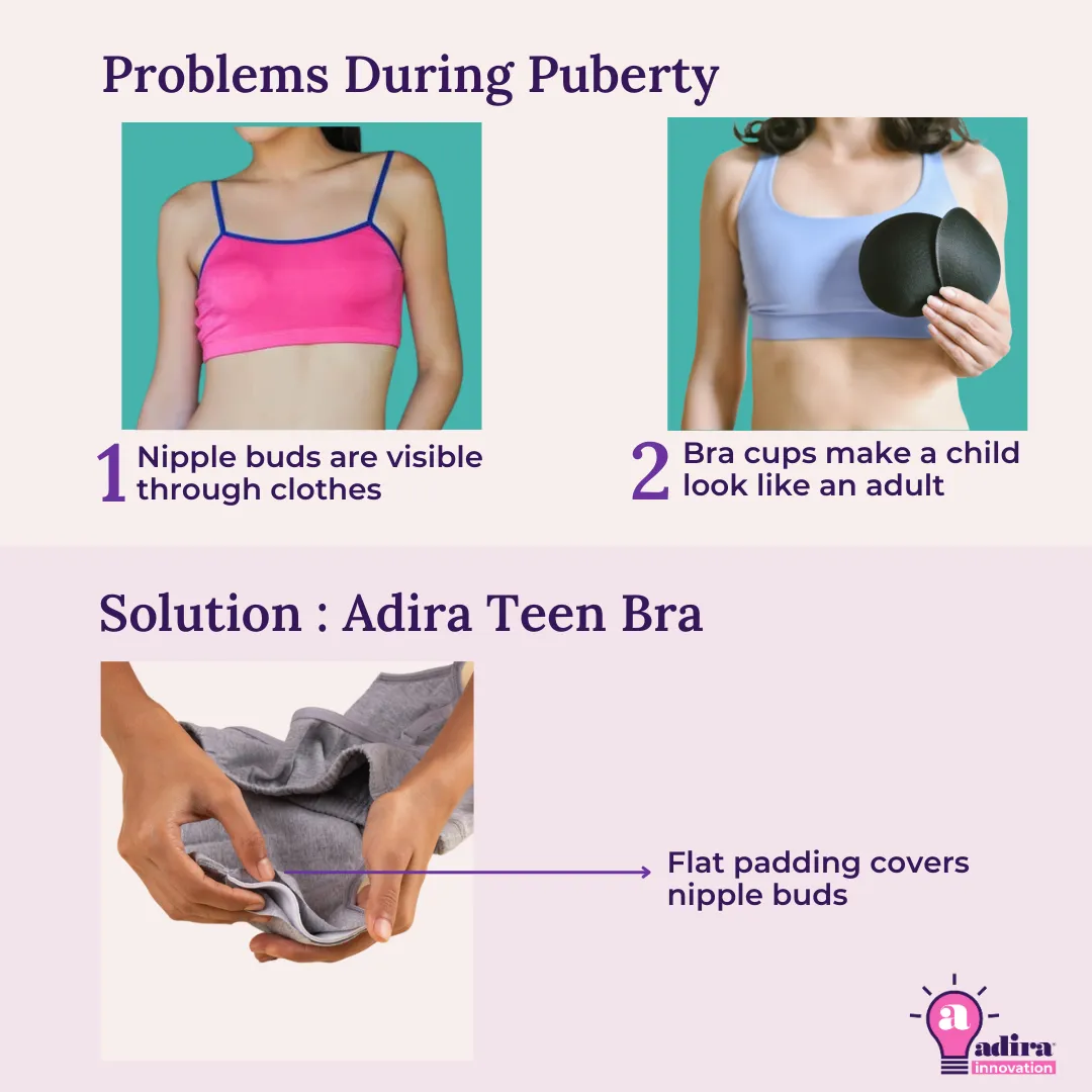 Bra For Teen | Comfy Bras For Teen Online | Wireless | Pack Of 2 - Image 9