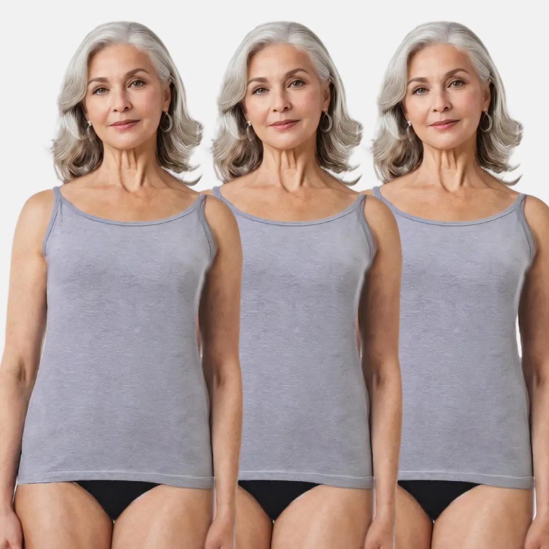 Everyday Camisoles | Adjustable Straps | Full Coverage | 3-Pack - Image 11