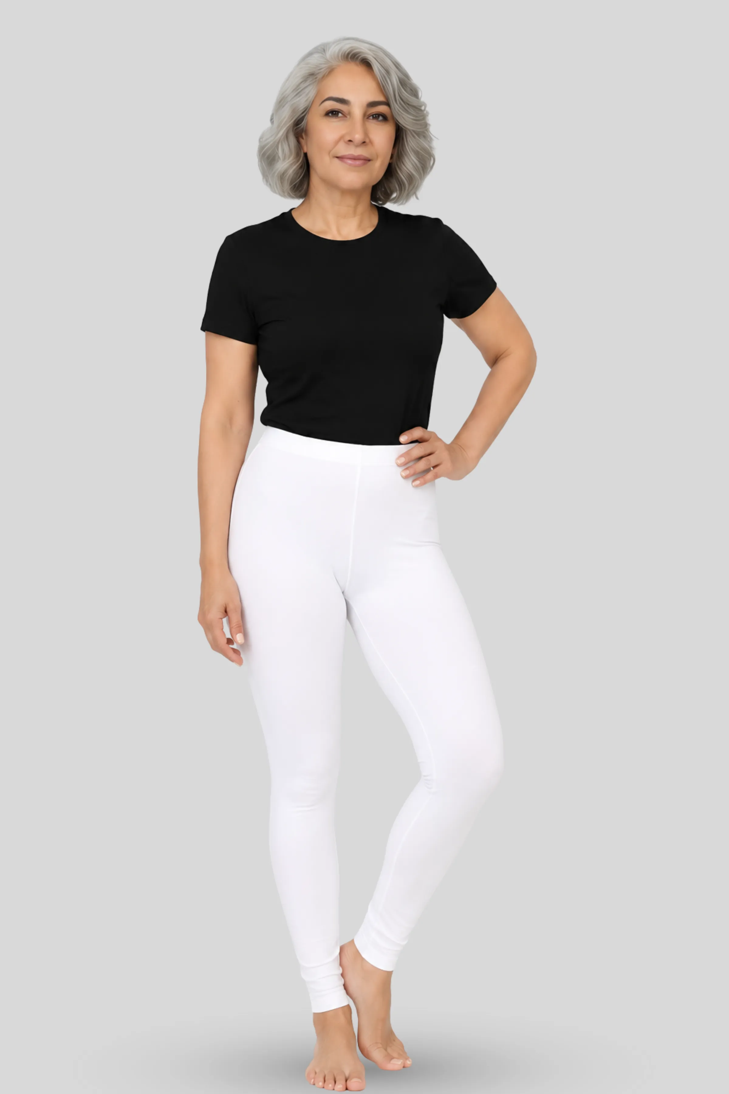 Full Length Churidars | Mid Waist | Non-See-Through Fabric | Ankle Gathers | Gusset Crotch To Prevent Ripping