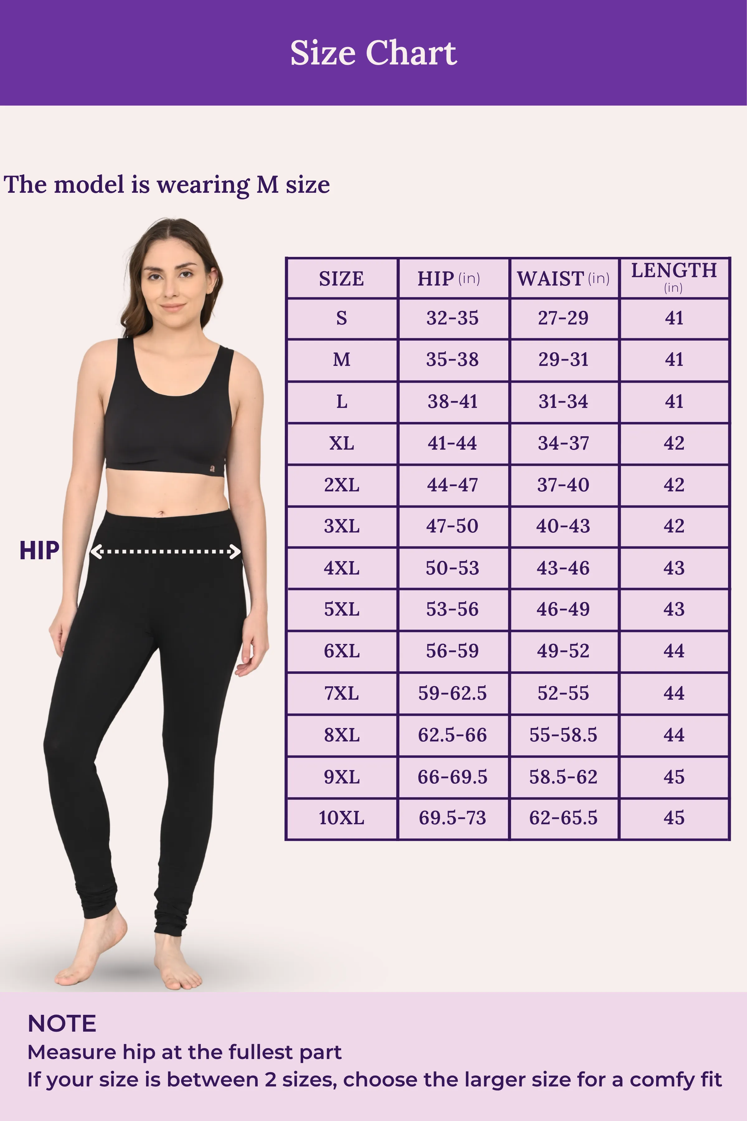 Women's Churidars | Mid Waist | Full Length | Ankle Gathers | Non-See-Through | Gusset Crotch to Prevent Ripping - Image 4