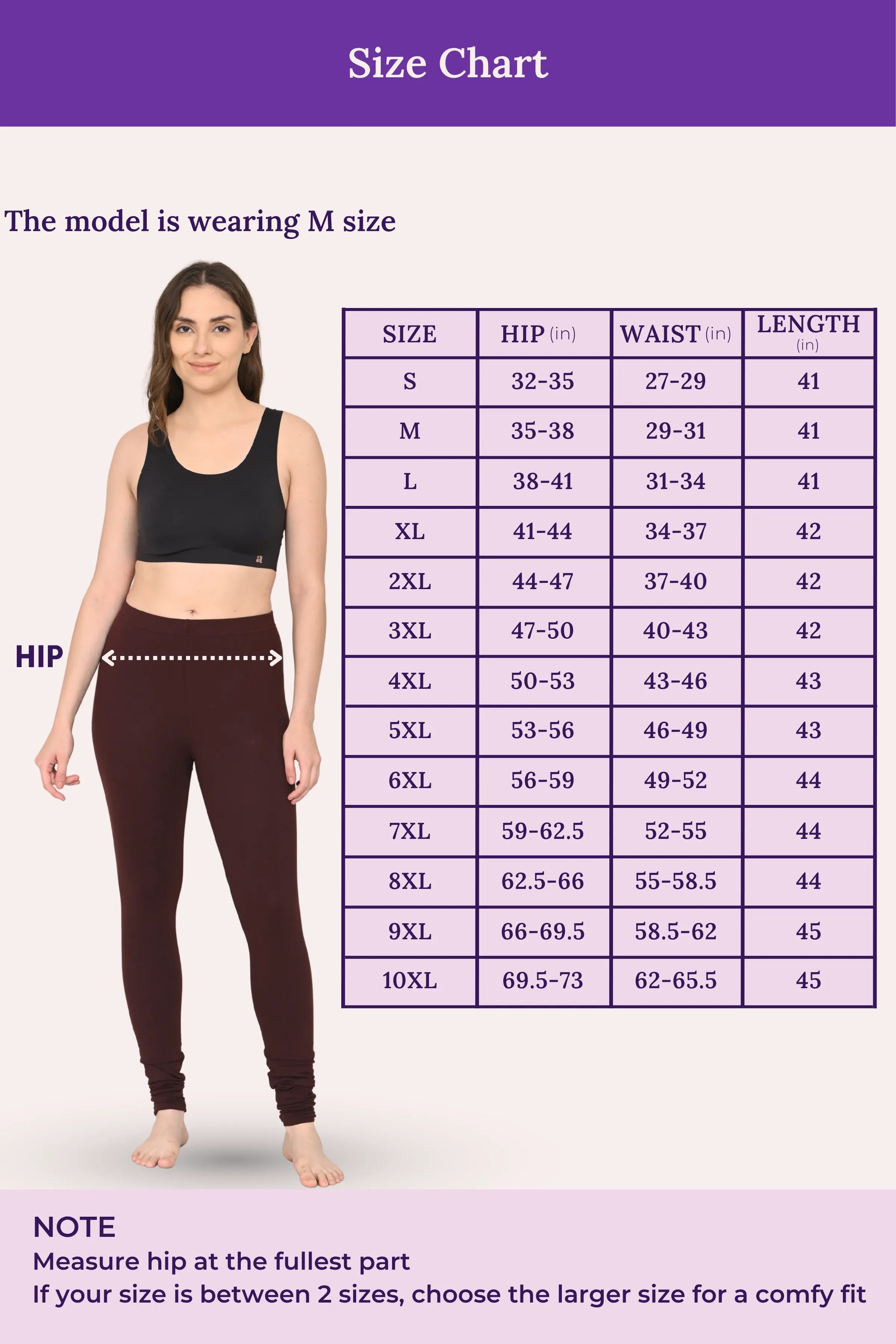 Women's Churidars | Mid Waist | Full Length | Soft Ankle Gathers | Non-See-Through | Gusset Crotch to Prevent Ripping - Image 4