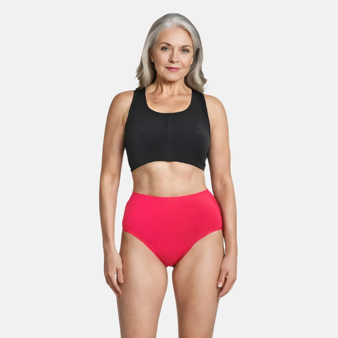 Cotton Panties | High Waist | Brief Cut | Full Hip & Back Coverage | Offers Belly & Back Support | Flattens Belly & Covers Muffin Top | Friction & Rash Free - Image 10