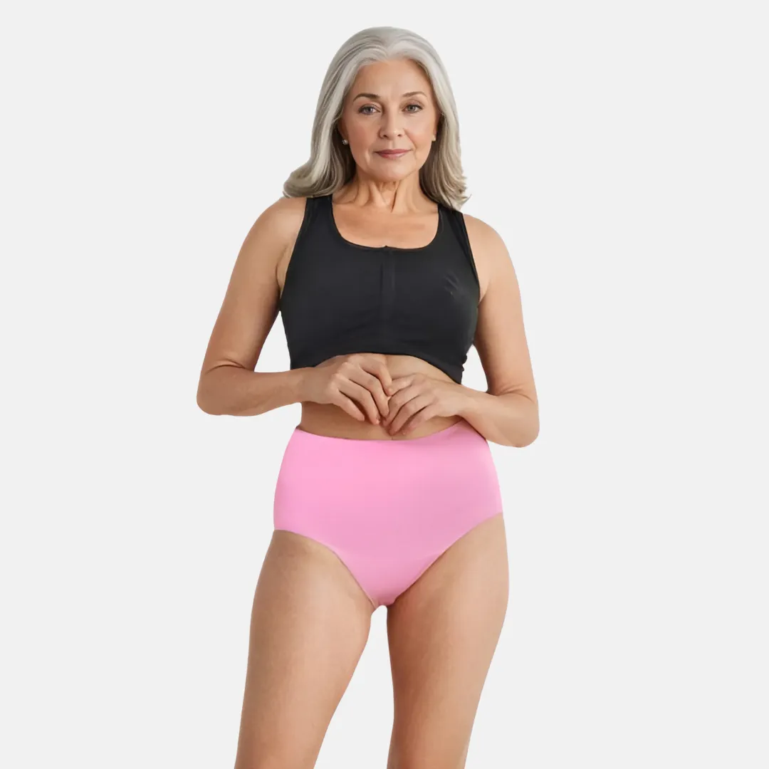 Cotton Panties | High Waist | Brief Cut | Full Hip & Back Coverage | Offers Belly & Back Support | Flattens Belly & Covers Muffin Top | Friction & Rash Free - Image 8