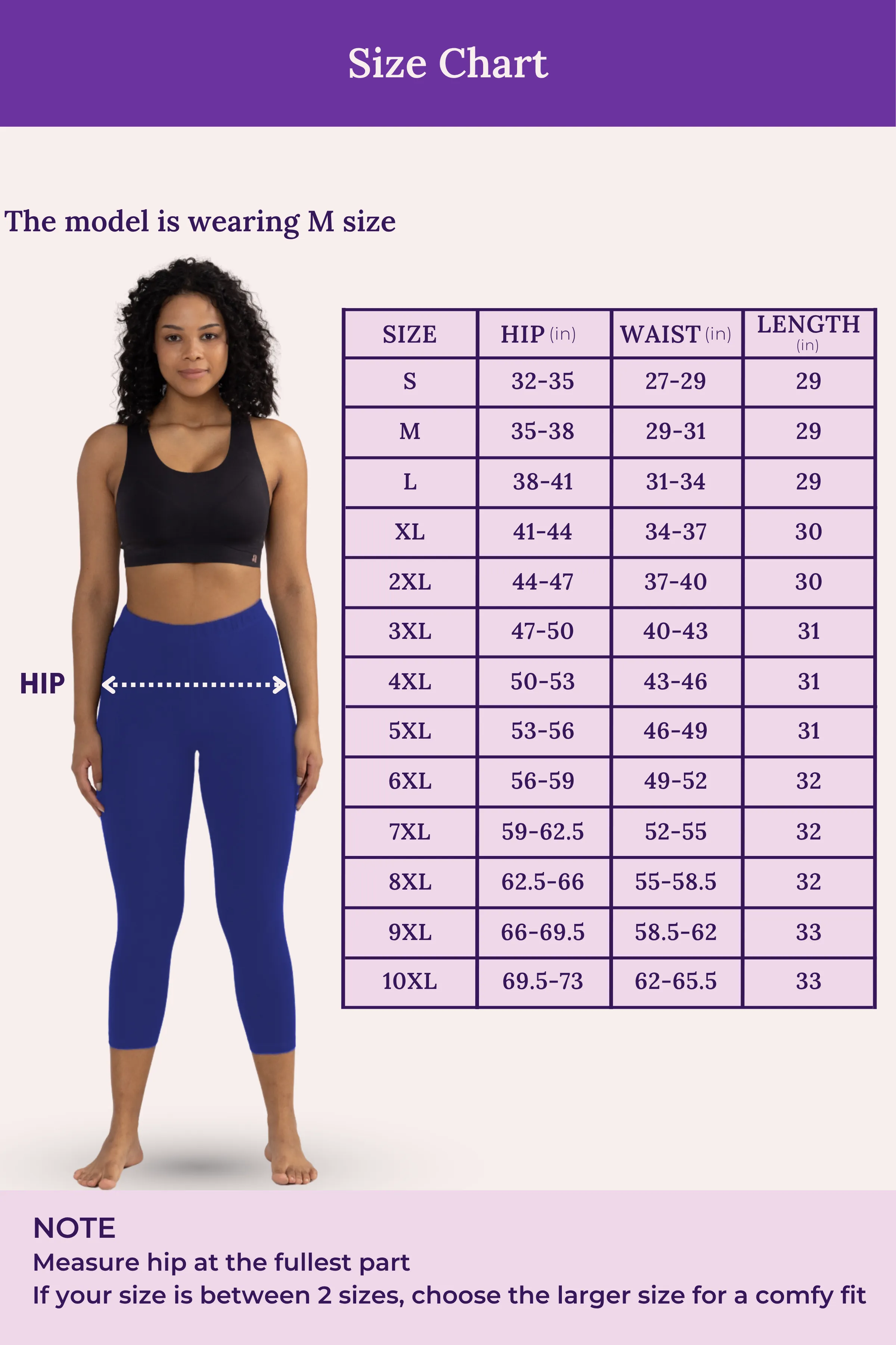 Cropped Leggings | Mid Waist | 3/4 Length | Cotton–Elastane Blend | Non-See-Through | Gusset Crotch to Prevent Ripping - Image 4