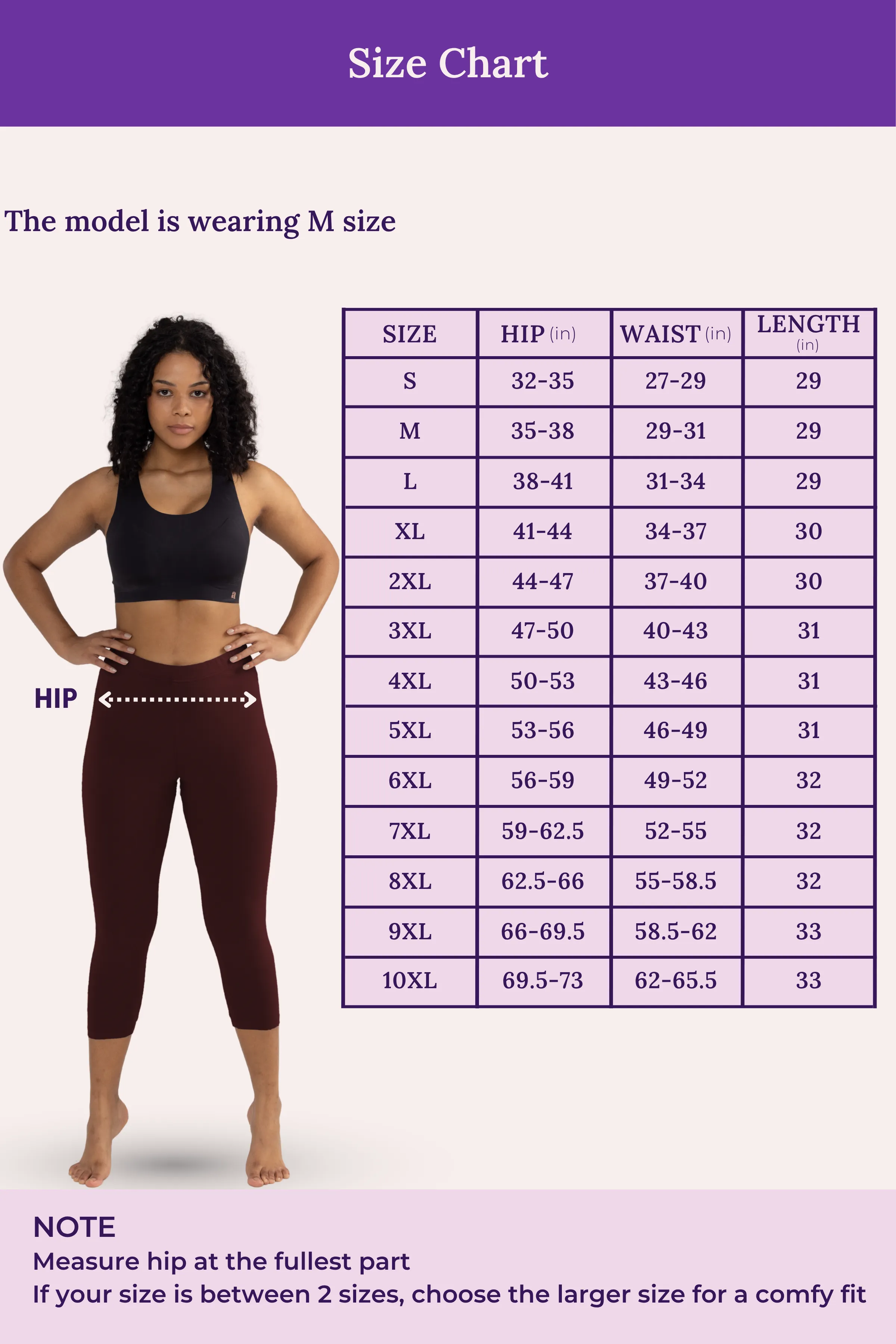 Cropped Leggings | Mid Waist | 3/4 Length | Cotton–Elastane Blend | Non-See-Through | Gusset Crotch to Prevent Ripping - Image 4