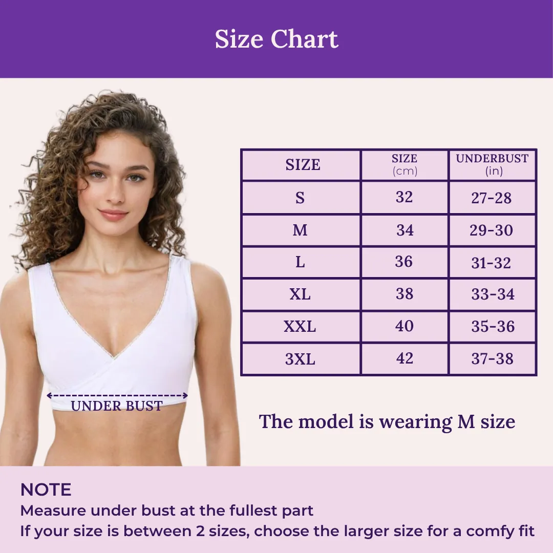 Plunge Bra | Cross Over Neckline | Medium Coverage | U Back | Pack Of 3 - Image 3