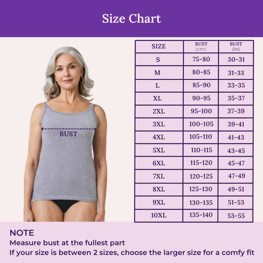 Everyday Camisoles | Soft Adjustable Shoulder Elastic | Offers Full Coverage - Image 3
