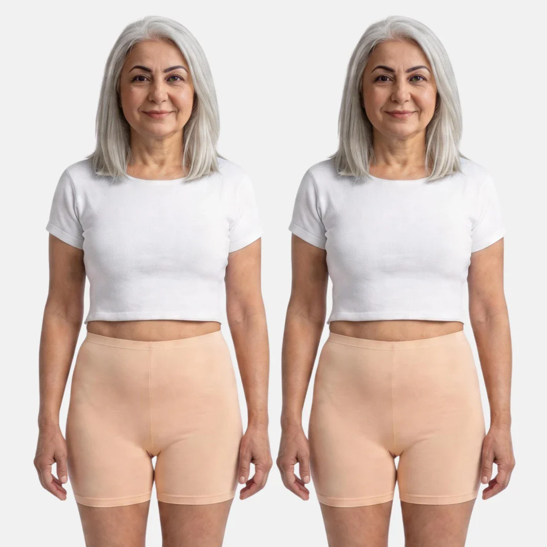 Under Shorts | Full Hip Coverage | Prevents Inner Thigh Chafing | Pack Of 2 - Image 11