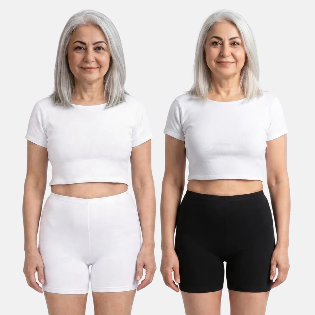 Under Shorts | Full Hip Coverage | Prevents Inner Thigh Chafing | Pack Of 2 - Image 13