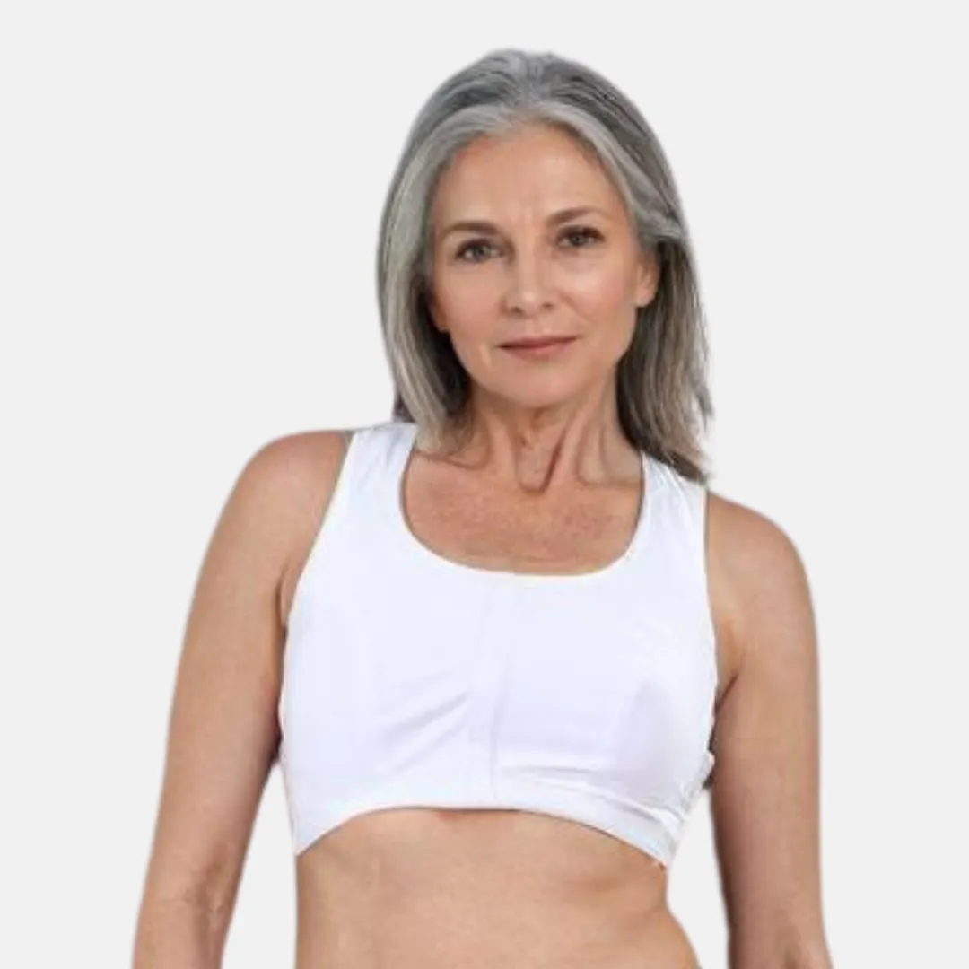 Front Open Bra | Non Padded | Non Wired | Racerback | High Back Rise | Full Coverage - Image 12
