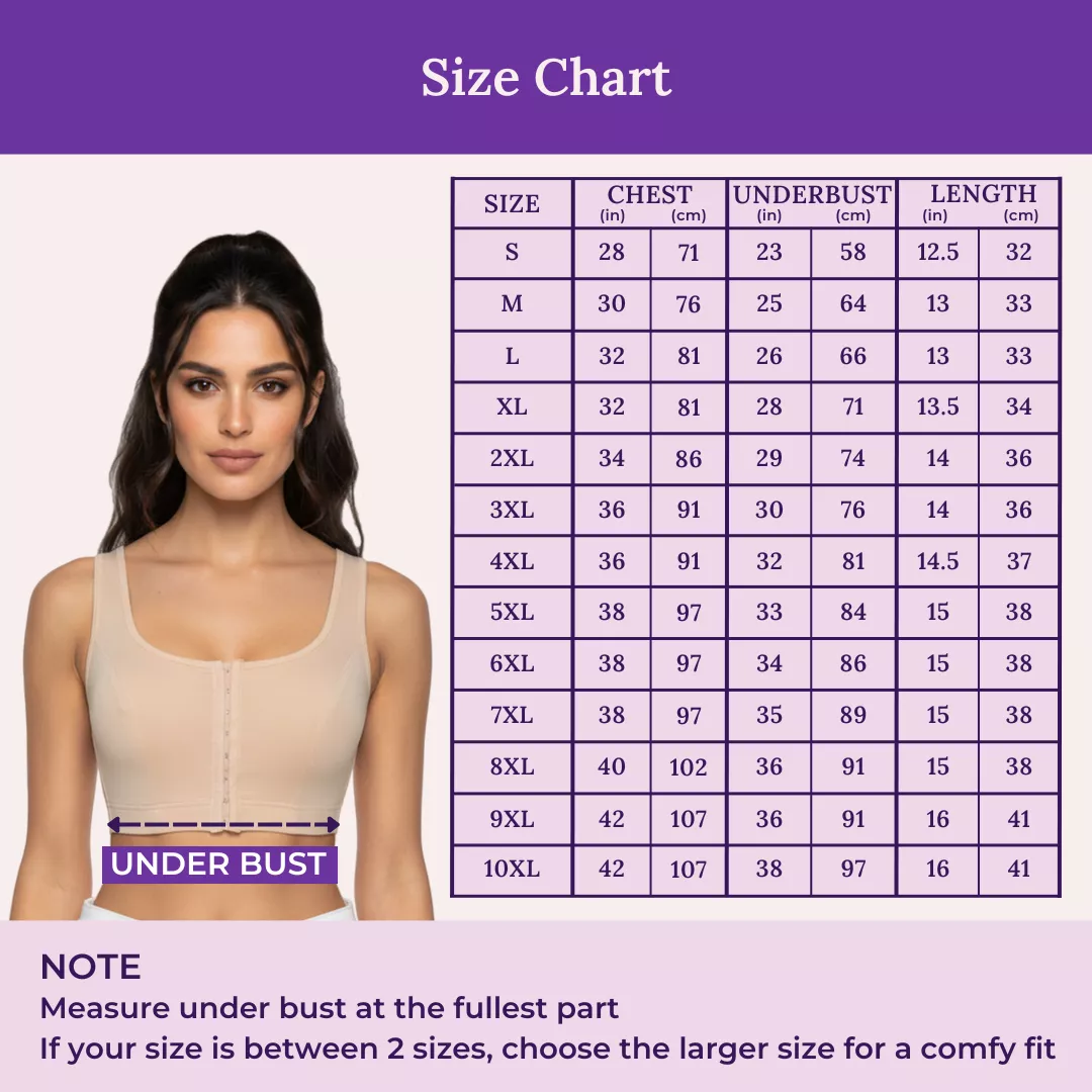 Front Hook Bra For Women | Non-Padded | Non-Wired | Full Coverage | U-Back - Image 3
