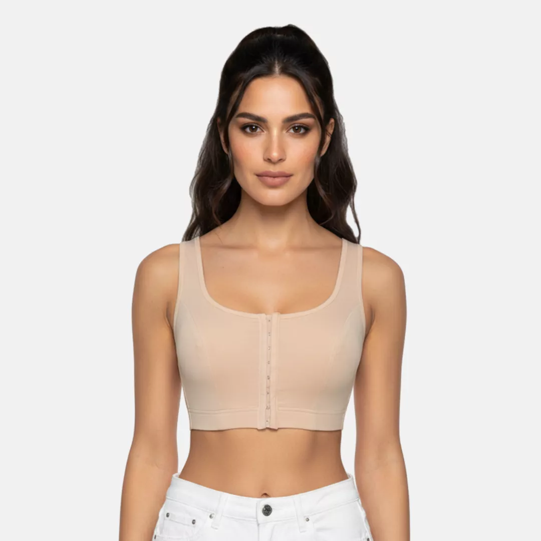 Front Hook Bra For Women | Non-Padded | Non-Wired | Full Coverage | U-Back - Image 8