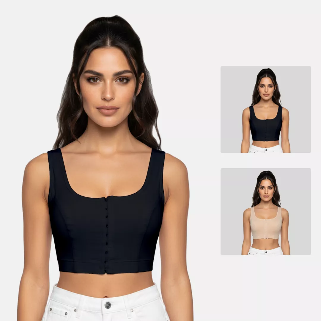 Front Hook Bra For Women | Non-Padded | Non-Wired | Full Coverage | U-Back | Pack Of 2 - Image 10