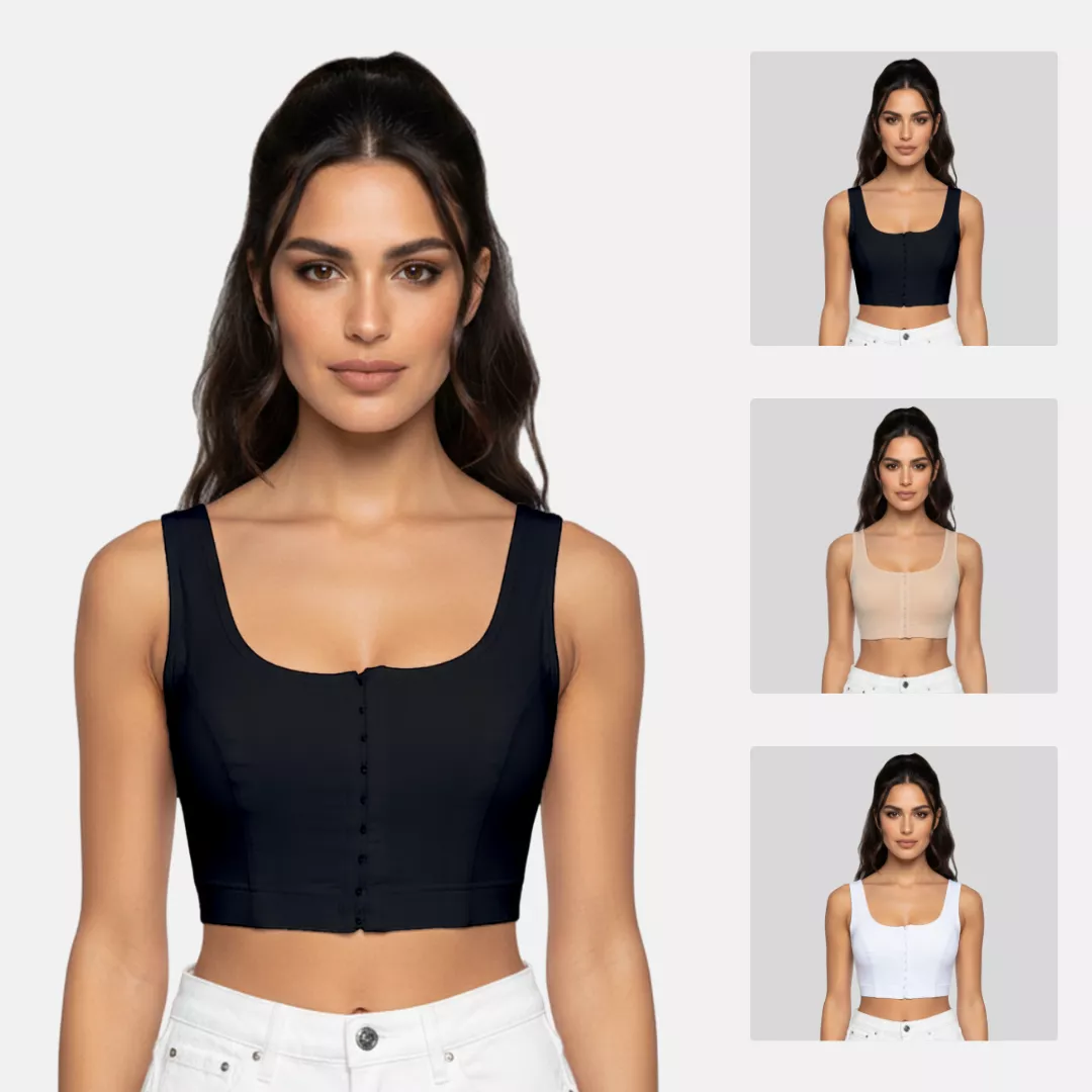 Front Hook Bra For Women | Non-Padded | Non-Wired | Full Coverage | U-Back | Pack Of 3 - Image 8