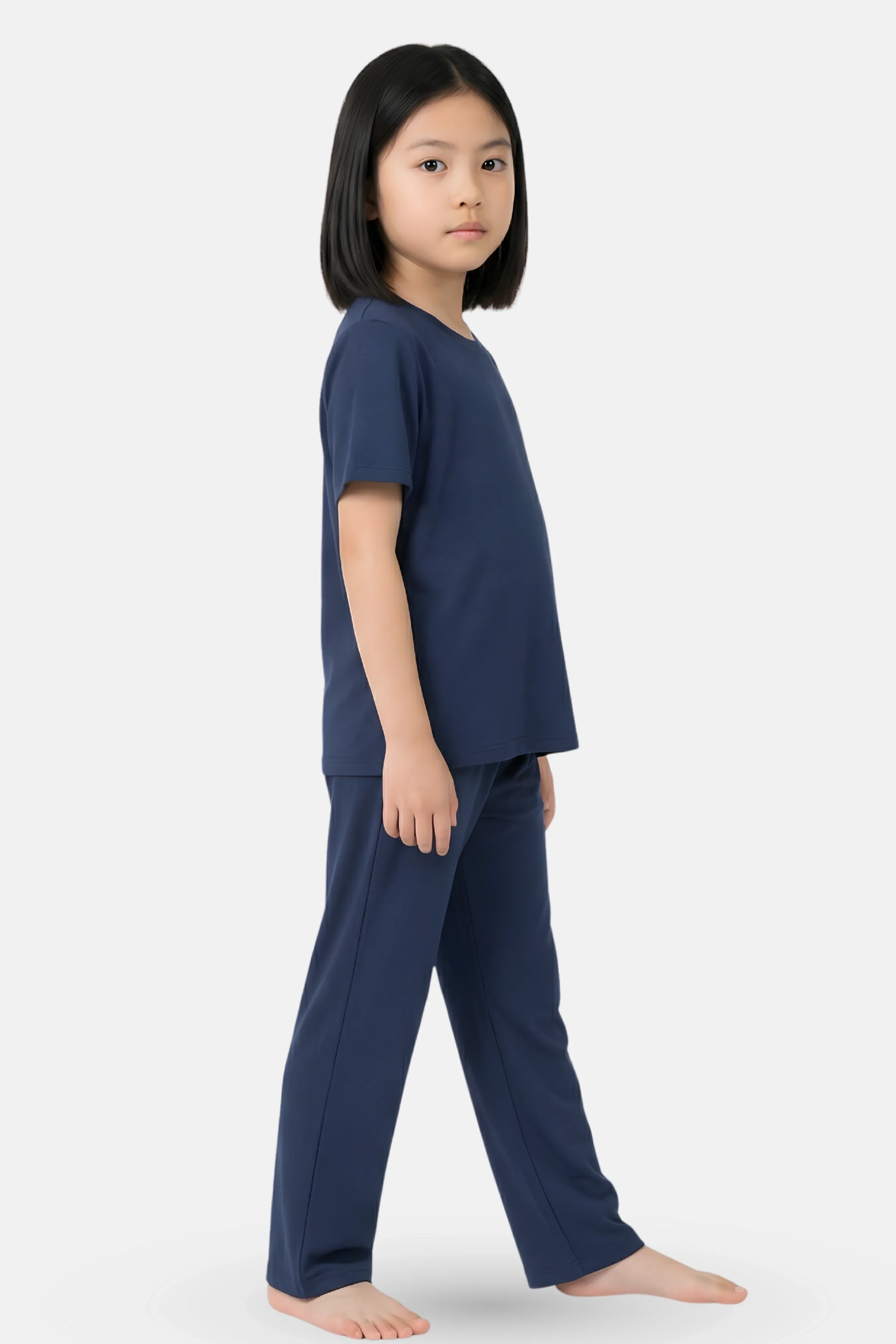 Pyjama Set | T-shirt & Pyjama | Cotton Blend | Elasticated Waistband