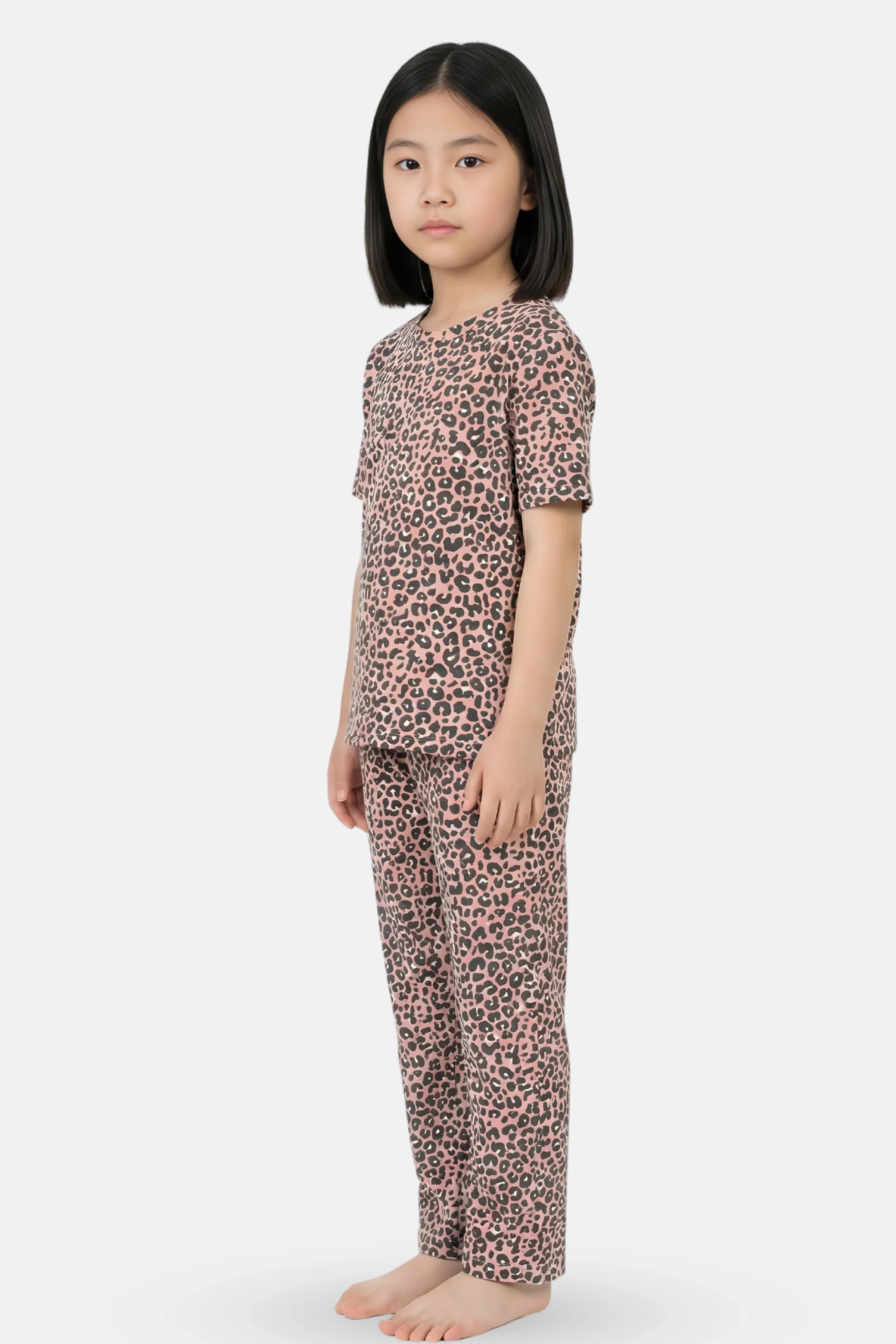 Pyjama Set | T-shirt & Pyjama | Cotton Blend | Elasticated Waistband
