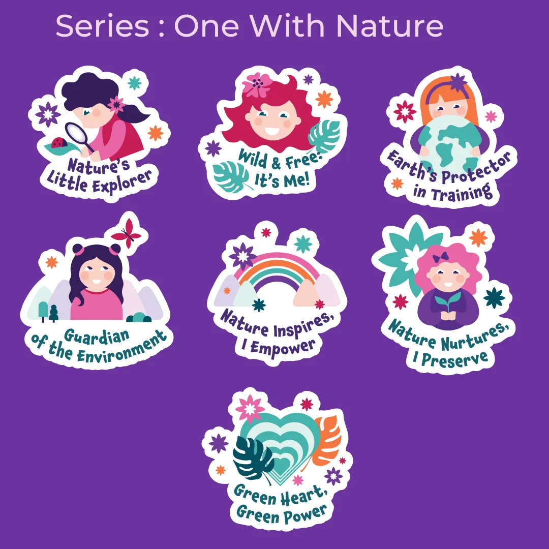 Power Of Choice Girl's Vests | Free DIY Iron On Stickers | Soft Fabric Shoulder | 7 Pack - Image 10