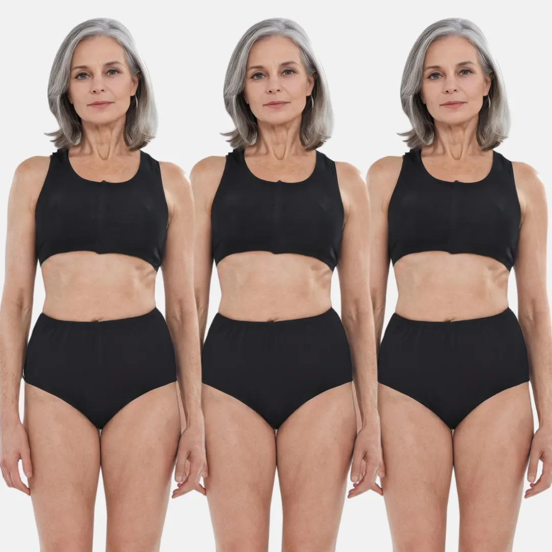 Incontinence Underwear | High Waist | Leakproof Crotch | Holds Leaks Up To 25ml | Washable & Reusable | Pack Of 3 - Image 6