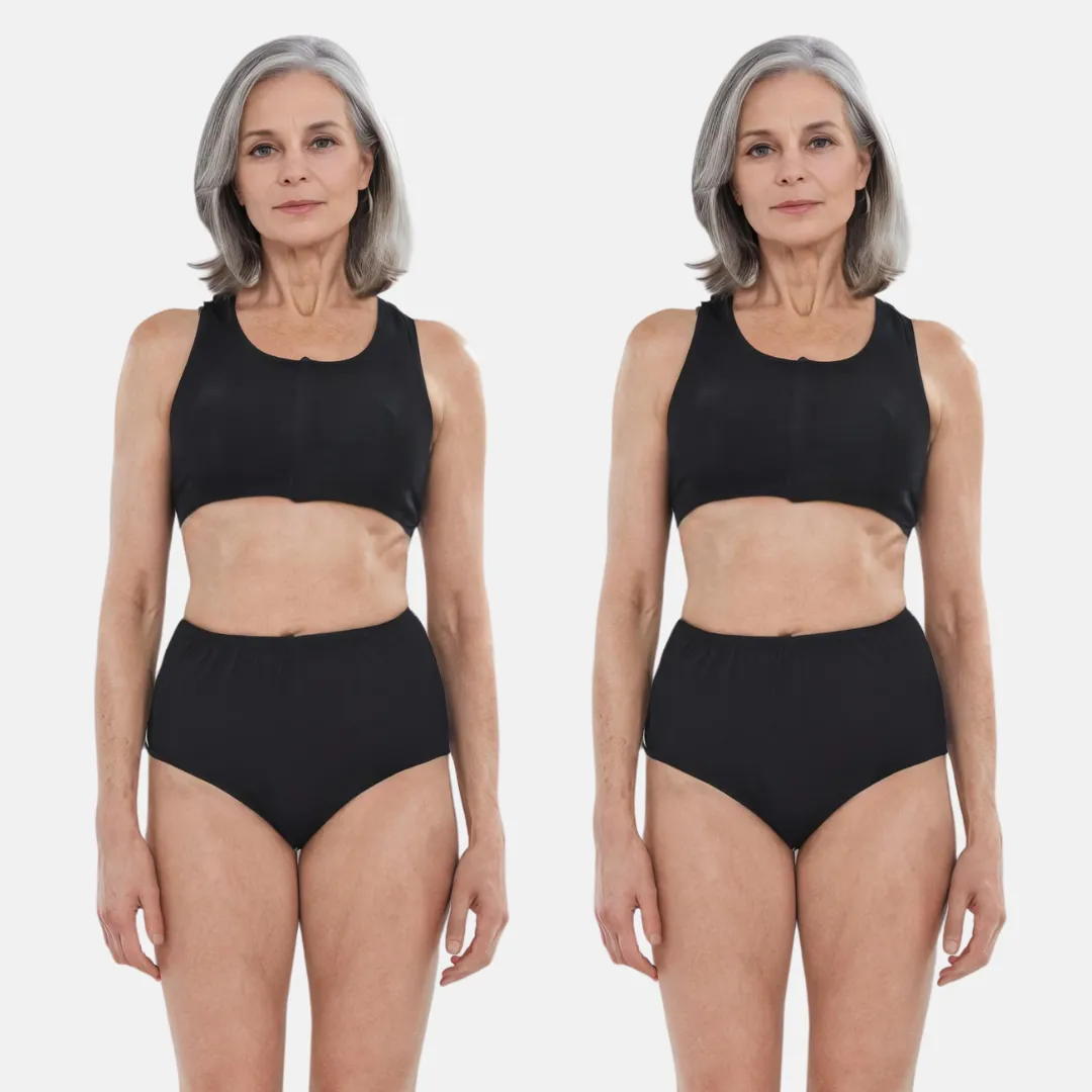Incontinence Underwear | Leakproof Crotch | High Waist | Absorbs 25ml Of Leaks | Washable & Reusable | Pack Of 2