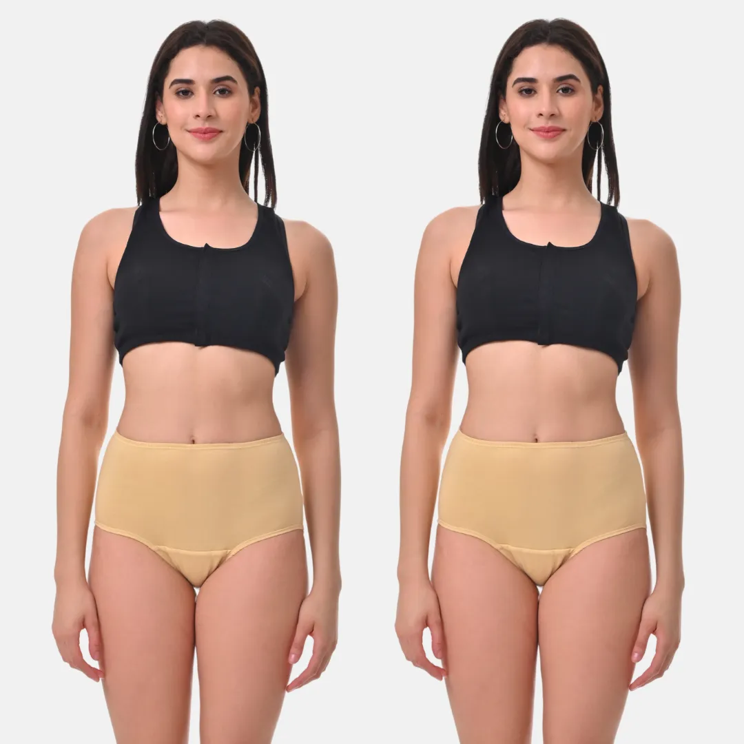Incontinence Underwear | High Waist | Leakproof Crotch | Absorbs 25ml Of Leaks | Washable & Reusable | Pack Of 2 - Image 8
