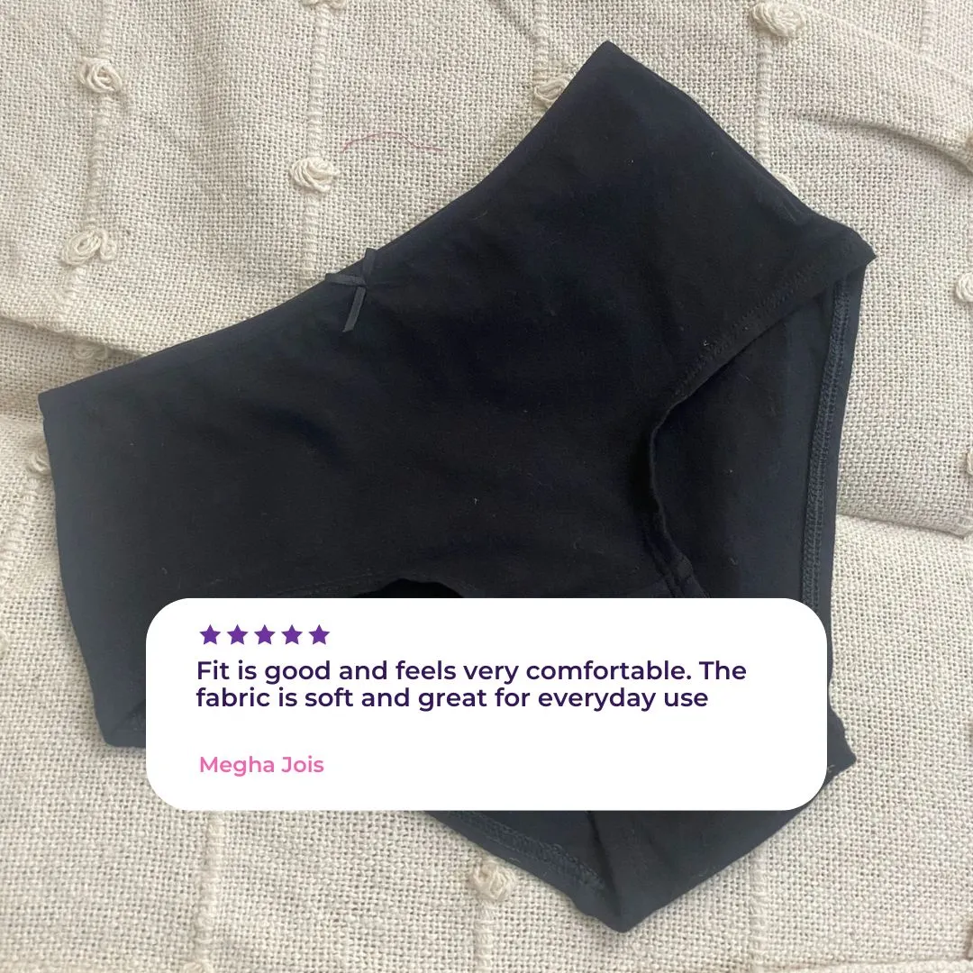 BrZee Hipsters | Lightweight Cotton-Elastane Fabric | Super Stretchy For Comfort | No Visible Panty Lines | Pack Of 6 - Image 8