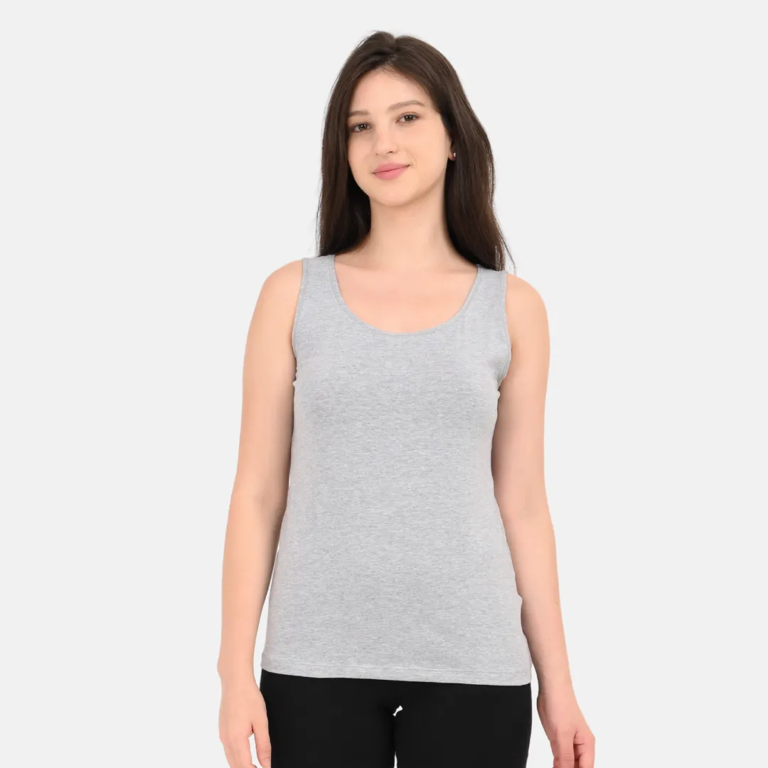 Inner Tank Top | Wide Fabric Shoulder | Round Neckline | Offers Full Coverage - Image 7