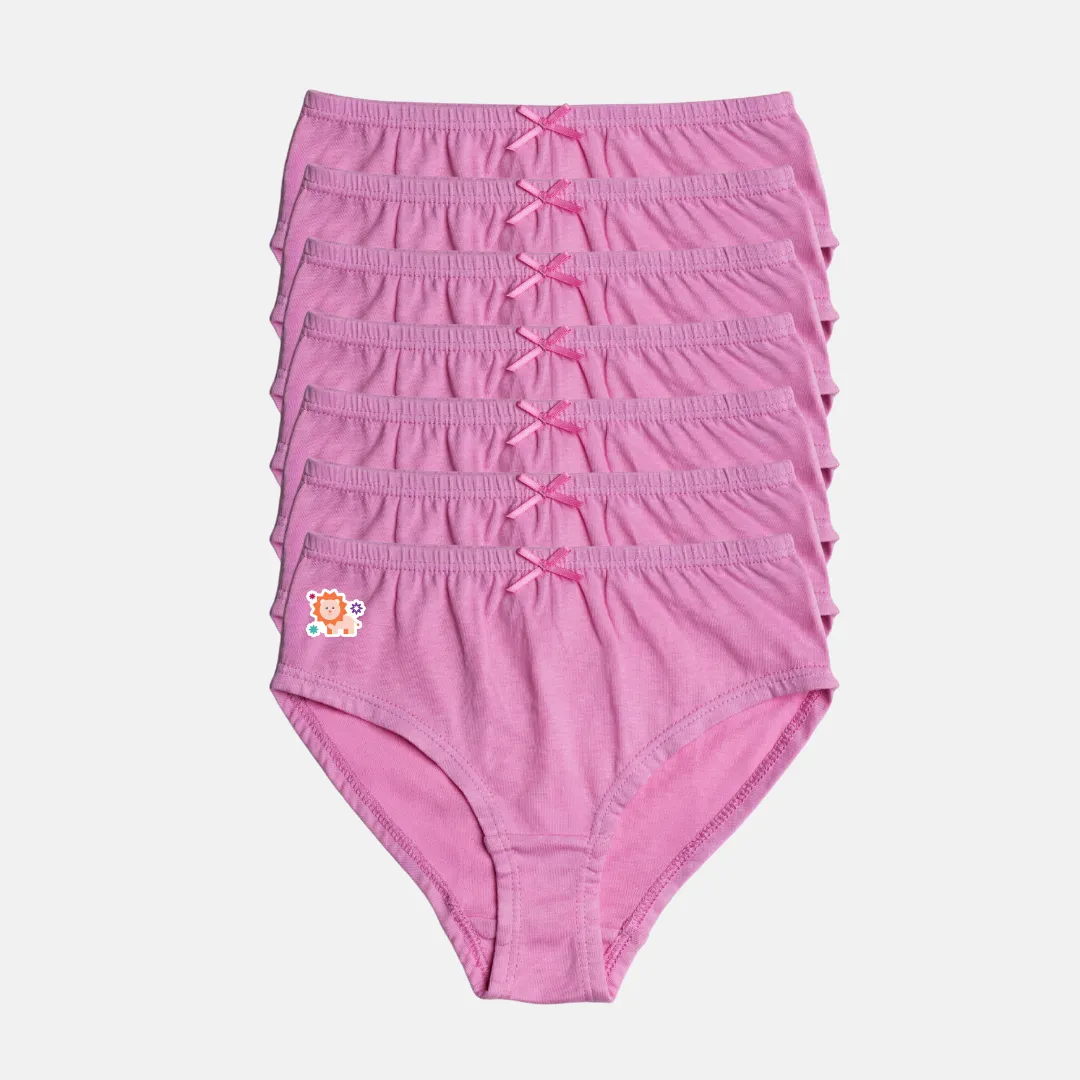 Power Of Choice Kids Panties | Free DIY Iron On Stickers | No Exposed Elastic | Full Hip Coverage | 7 Pack - Image 14