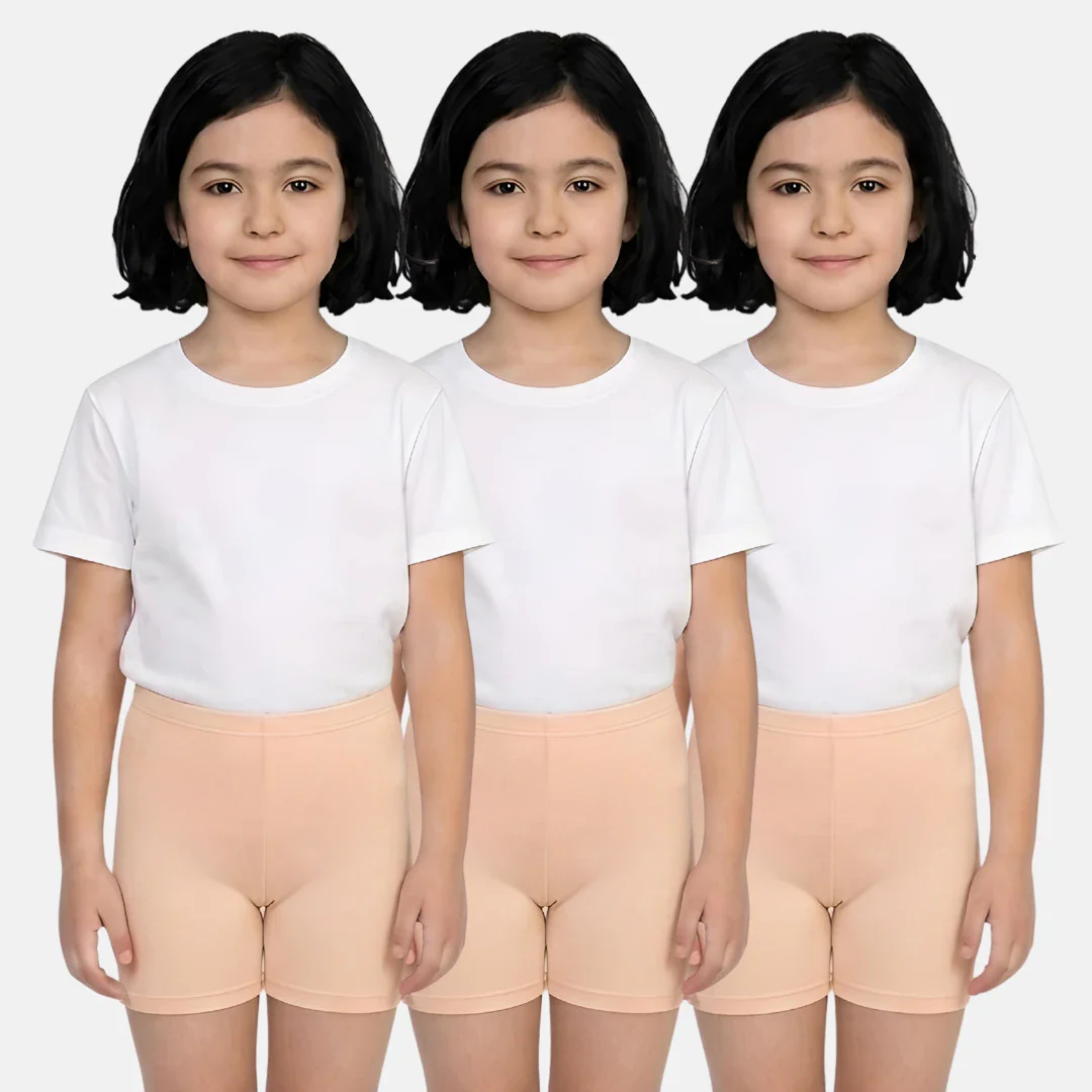 Kids Undershorts | Soft Fabric | Premium 4-way Stretch | Prevents Inner Thigh Chafing | Pack Of 3 - Image 12