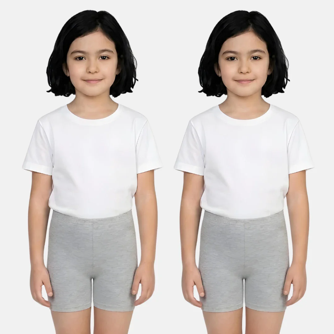 Soft Kids Undershorts | Gentle Waistband | Durable | Prevents Inner Thigh Chafing | Pack of 2 - Image 11