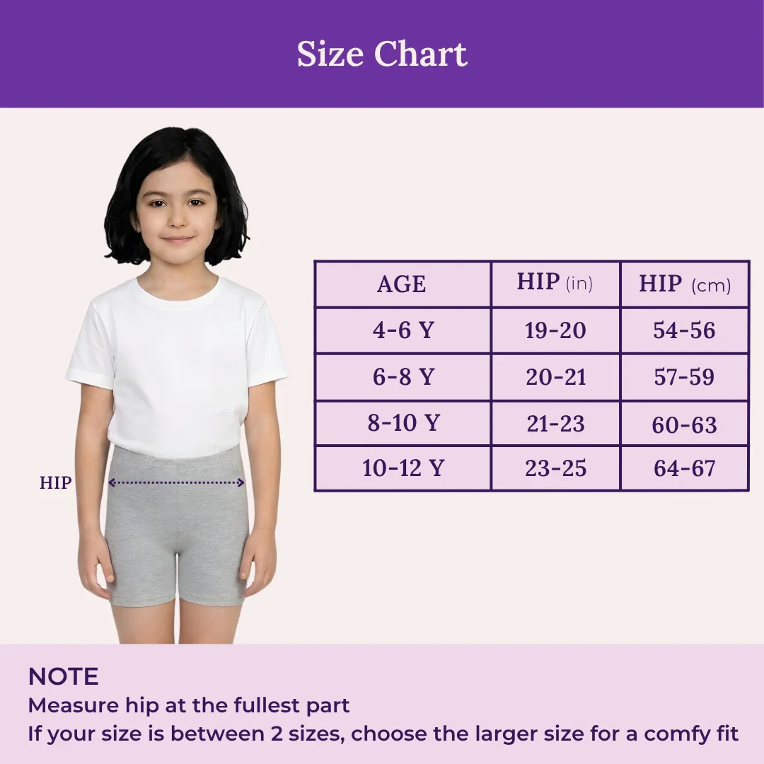 Soft Kids Undershorts | Gentle Waistband | Durable | Prevents Inner Thigh Chafing | Pack of 2 - Image 3