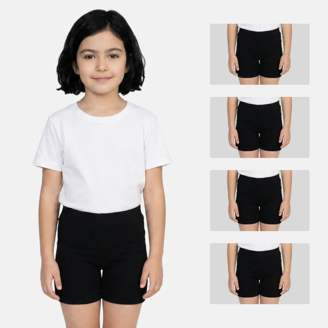 Kids Undershorts | Versatile | Soft Fabric | Quick-Dry | Prevents Inner Thigh Chafing | Pack of 4 - Image 10