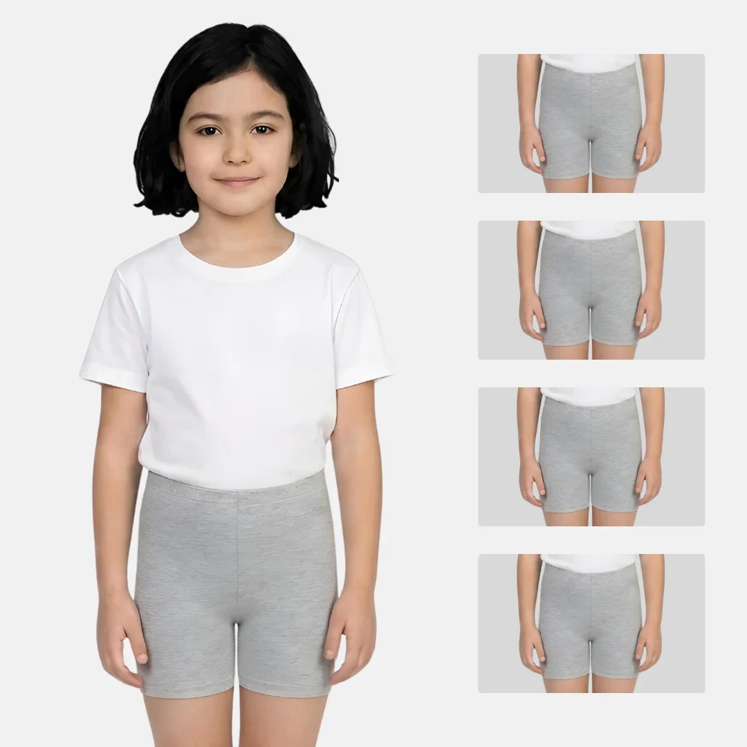 Kids Undershorts | Versatile | Soft Fabric | Quick-Dry | Prevents Inner Thigh Chafing | Pack of 4 - Image 12
