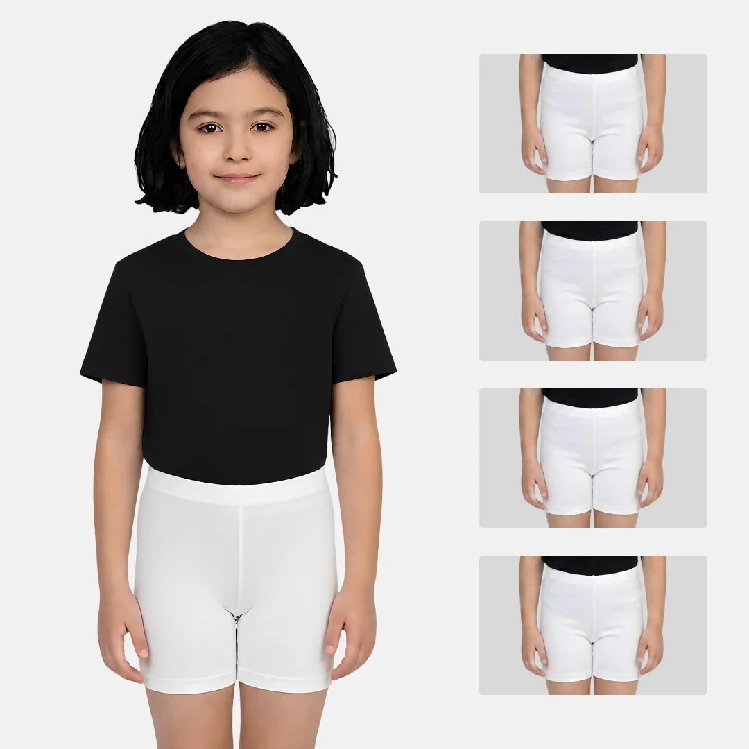 Kids Undershorts | Versatile | Soft Fabric | Quick-Dry | Prevents Inner Thigh Chafing | Pack of 4 - Image 8