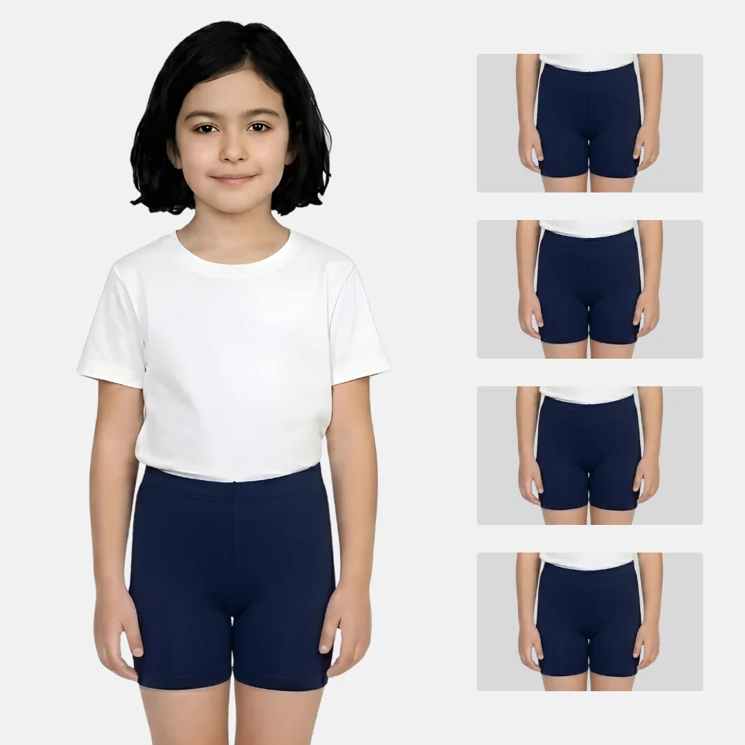 Kids Undershorts | Versatile | Soft Fabric | Quick-Dry | Prevents Inner Thigh Chafing | Pack of 4 - Image 9