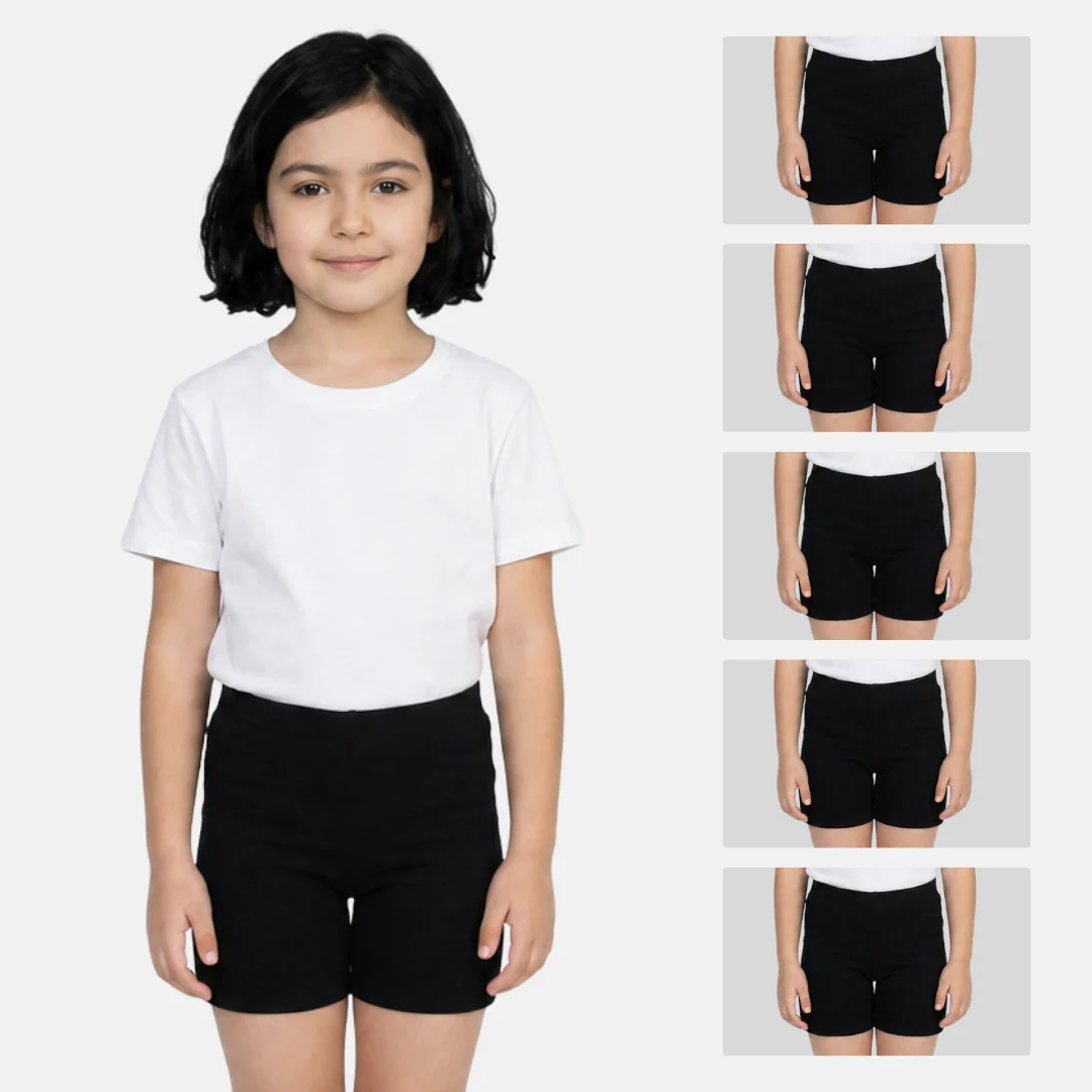 Undershorts For Kids | Versatile & Soft | Quick-Dry | Prevents Inner Thigh Chafing | Pack of 5 - Image 10