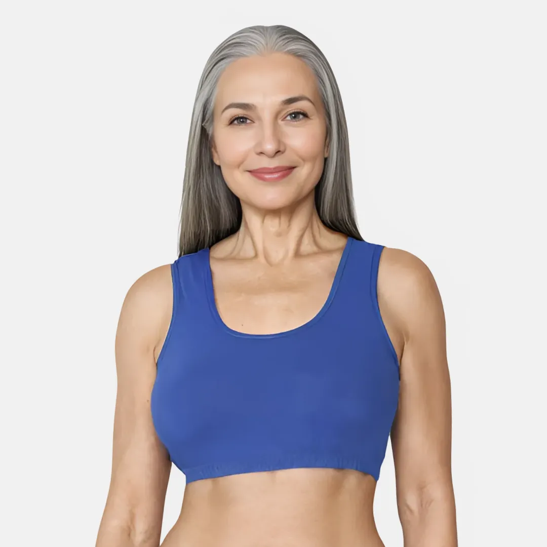 Lounge/Home Bra | Non Padded | Non Wired | Racerback | Full Coverage - Image 11
