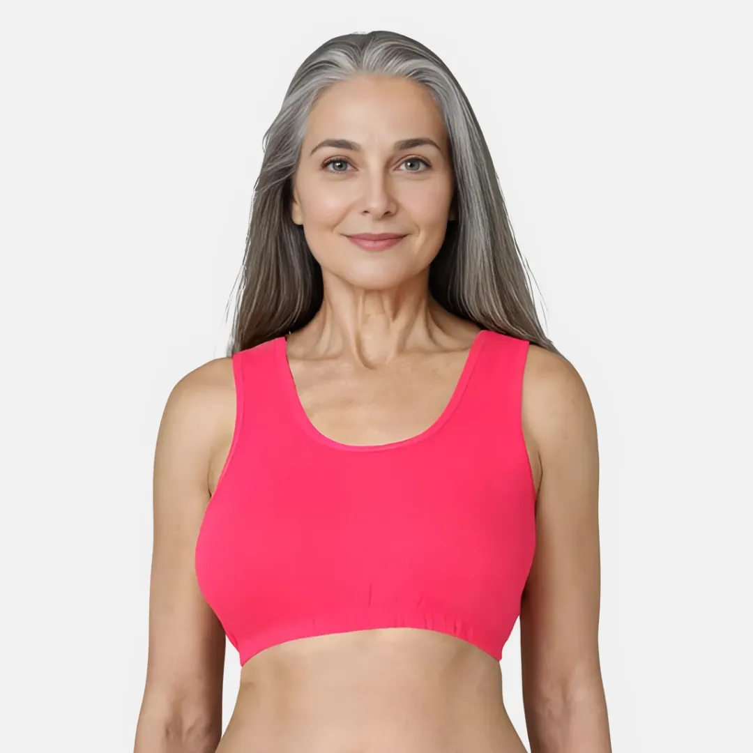 Lounge/Home Bra | Non Padded | Non Wired | Racerback | Full Coverage - Image 12