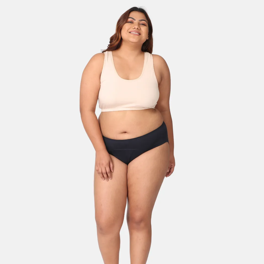 Curvy Women Period Panties For Stain Free Period | Hipster Fit | Leak Proof | Use with Pad For Hygiene | Prevents Front & Back Stains - Image 12