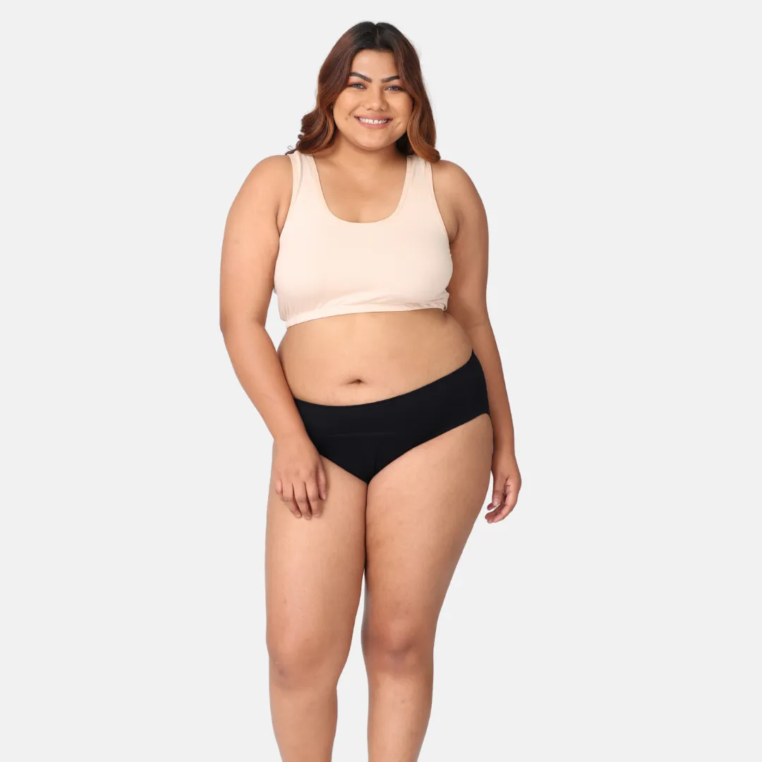 Curvy Women Period Panties For Stain Free Period | Hipster Fit | Leak Proof | Use with Pad For Hygiene | Prevents Front & Back Stains - Image 14