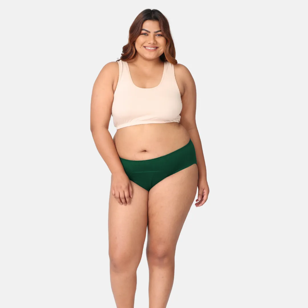 Curvy Women Period Panties For Stain Free Period | Hipster Fit | Leak Proof | Use with Pad For Hygiene | Prevents Front & Back Stains - Image 15