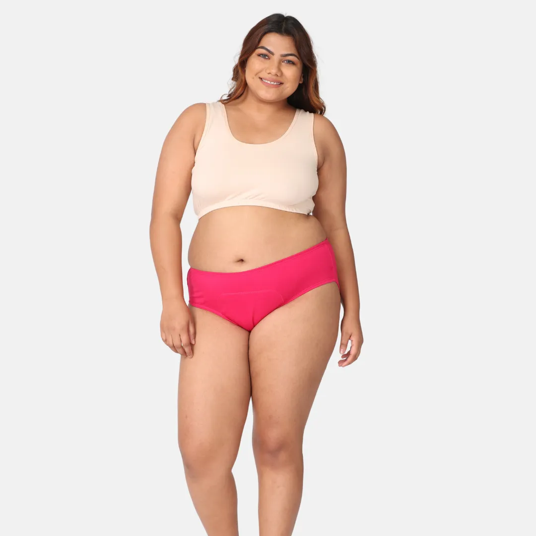 Curvy Women Period Panties For Stain Free Period | Hipster Fit | Leak Proof | Use with Pad For Hygiene | Prevents Front & Back Stains - Image 16