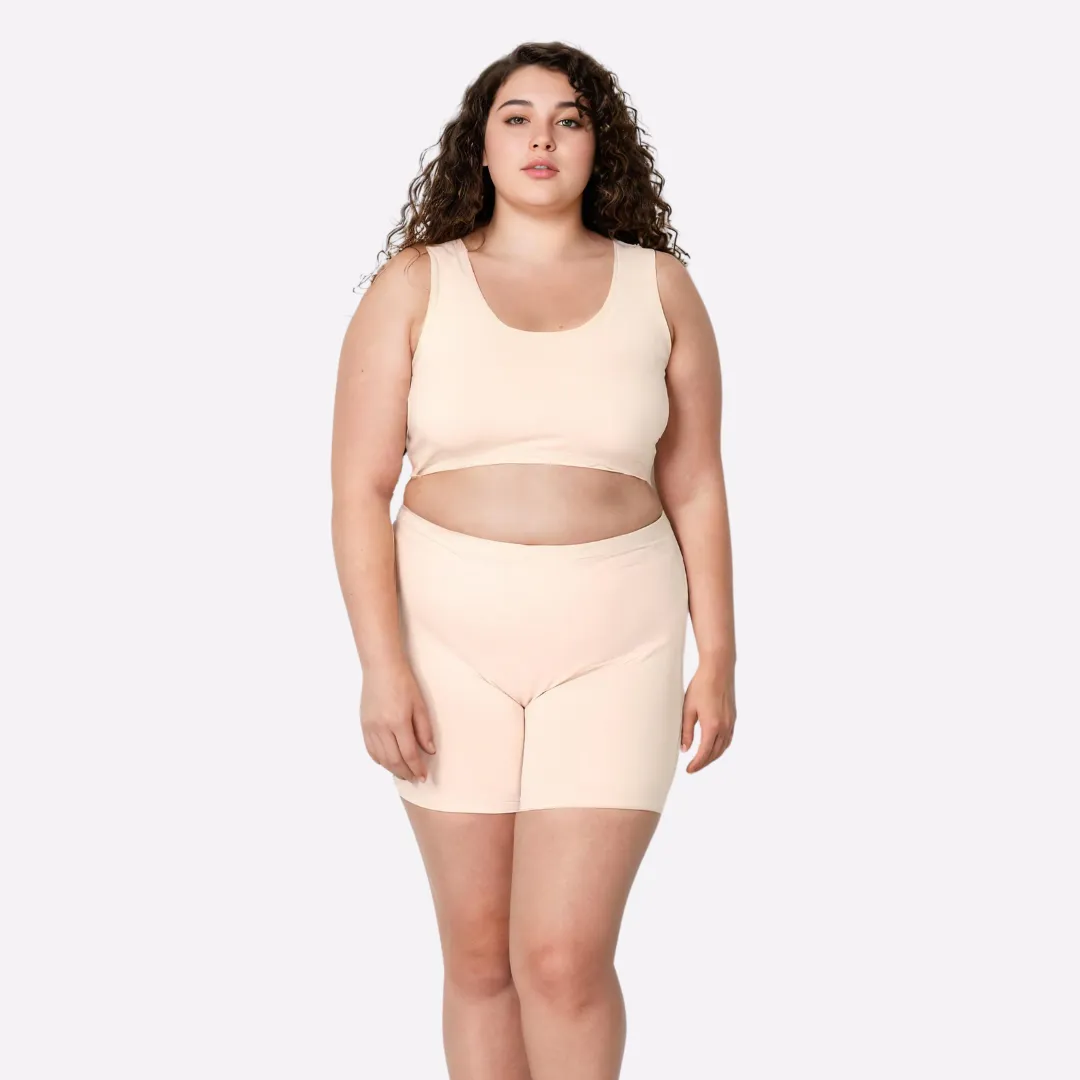 Plus Size Under Dress Shorts | Full Hip Coverage | Prevents Inner Thigh Chafing - Image 9