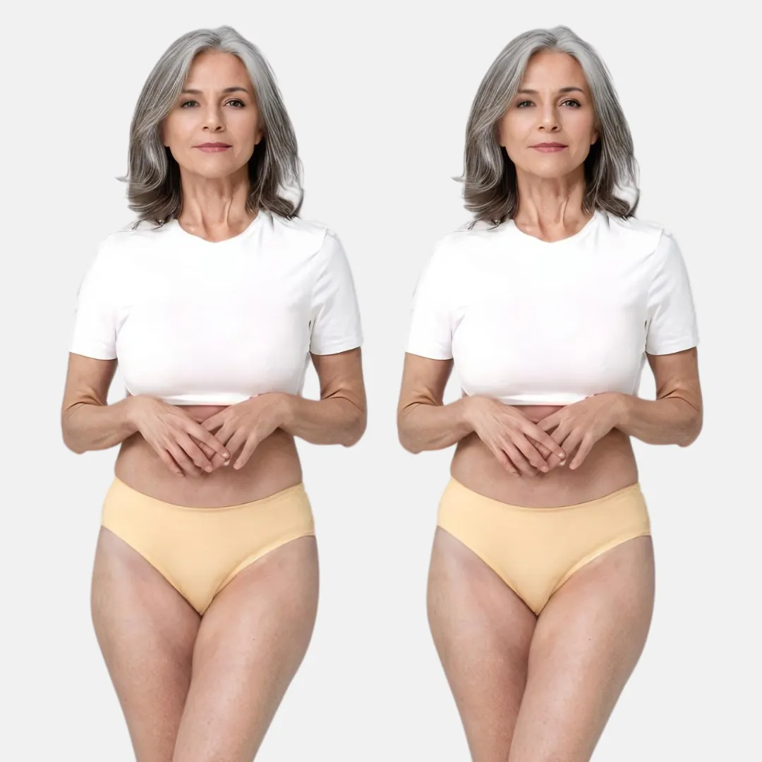 Incontinence Panties | Mid Waist | Leakproof Crotch | Holds Leaks Up To 25ml | Full Hip & Back Coverage | Pack Of 2 - Image 18