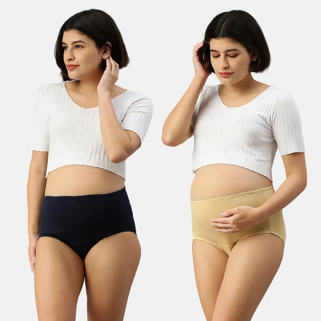 Hygiene-Enhanced Maternity Panty | Kills 99% of Bacteria | 2-Pack - Image 13